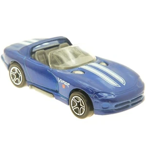 Matchbox Dodge Viper RT 10 Convertible Diecast Blue Car Loose - Picture 1 of 7