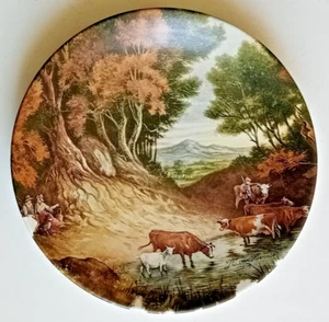 Bristol Pottery decorative plate by J C van Hunnick 10 inches diameter - Picture 1 of 7