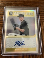 2018 Donruss Optic AUTO Signature Series Silver Holo Prizm Mitch Keller #SS-MK