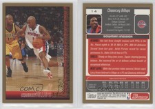 2005-06 Bowman Draft Gold Chauncey Billups #14