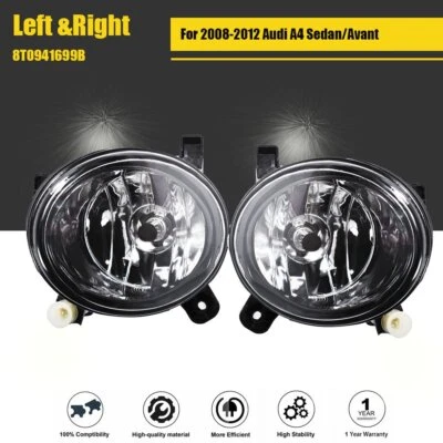 Conjunto de faros antiniebla con bombillas 2 piezas para Audi A4 2009 2010 2011 2012 Foto 1 de 4