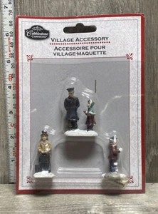 Cobblestone Corners Collectibles Christmas Village Accessories Traveler - Picture 1 of 3