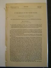 Government Report 1884 Relief of the City of Glasgow MO Chester Harding Jr Col