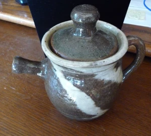 BB (BURLIN) CRAIG SWIRL TEEKANNE MIT DECKEL - VALE, NC POTTER - Bild 1 von 7