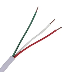 Eagle 100 FT Rotor Cable 18 AWG 3 Conductor White Solid Copper Thermostat Wire - Picture 1 of 1