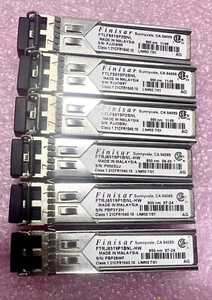 100pcs FINISAR FTLF8519P2BNL/FTRJ8519P1BNL 850nm 1000Base-SX SFP transceivers - Picture 1 of 1