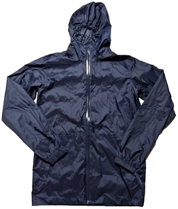 TRI-MOUNTAIN PERFORMANCE Men Small Blue Nylon Full Zip Windbreaker Rain Jacket - Picture 1 of 17