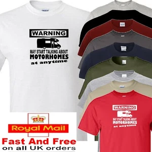 MOTOR HOME T SHIRT WARNING  - Imagen 1 de 14