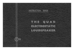 Manuale Di Istruzioni Per Quad ESL 57 - Bild 1 von 1