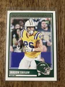 MASON TAYLOR 2025 Score ROOKIE Card!!  #7  NEW YORK JETS - Picture 1 of 1