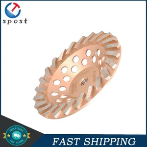 Grinding Wheels For Concrete and Masonry 7" Diameter 24 Turbo Diamond Segments - Picture 1 of 8