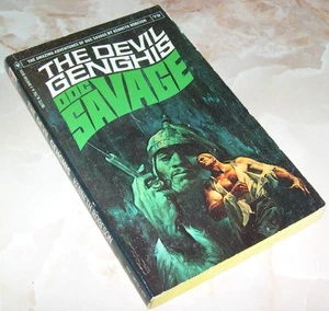 DOC SAVAGE #79, The Devil Genghis by Kenneth Robeson (1st printing, 1974) - Picture 1 of 1