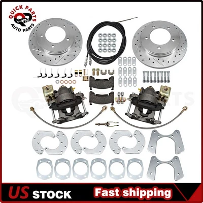 Rear End Disc Brake Kit For 9 Inch pre - 1987 Ford truck or Bronco Brand New Foto 1 de 4