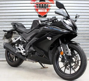 2023 23 YAMAHA YZF-R125 ABS GEN3 TRADE SALE BLACK LEARNER LEGAL 6K NEW MOT R 125 - Picture 1 of 20