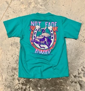 Vintage 90s Nitty Gritty Dirt Band Not Fade Away Tour T Shirt Size Large Band - Picture 1 of 13