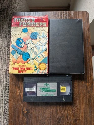 Transformers More Than Meets the Eye Volume 1 VHS 1984 Videotape - Image 1 of 4