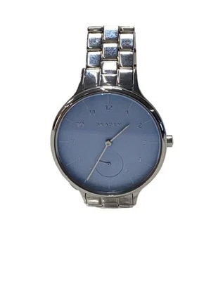 SKAGEN SKW2416 Quartz Analog Silver Stainless Minimalist Excellent JAPAN - Image 1 of 4