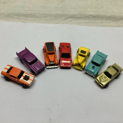 Micro Machines Lot(7) Hot Wheels Cars Chevys Deuce Coupe Camaro Trans Am Ford - Image 1 of 4
