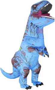 Inflatable Dinosaur Costume Adult Inflatable T Rex Costume Funny Halloween - Bild 1 von 6