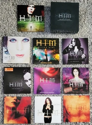 HIM The Single Collection 10 CD singles limited box Set - Image 1 of 3