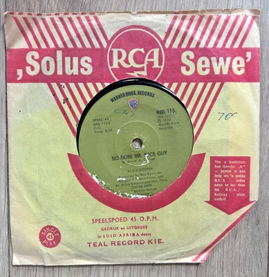 Alice Cooper RARE Zimbabwe Press No More Mr Nice Guy, Kiss, Ozzy, Mötley Crüe - Image 1 of 3