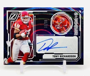 TONY RICHARDSON /99 AUTO - Z GRAPHS PURPLE PRIZM #ZG-TRN - 2024 Panini Zenith - Imagen 1 de 2