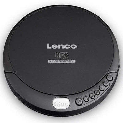 Lenco CD-200 - Tragbarer CD-Player mit Anti-Schock und Akku-Aufladefunktion - Bild 1 von 3
