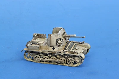 1:72 Panzer Modell Panzerjäger I 4.7 cm PAK Afrika Korps gebaut bemalt - Bild 1 von 4