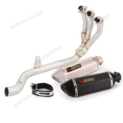 For Triumph Tiger 660 Trident 660 2021-2025 Exhaust System Header Muffler Pipe - Image 1 of 4
