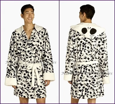 Bata Pesadilla antes de Navidad hombres mujeres adultos Jack Skellington pijama albornoz Foto 1 de 4