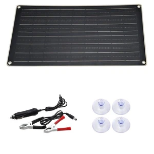 Monocrystalline Solar Panel 40W 18V for Phones Cars Outdoor Charging Needs - Picture 1 of 7