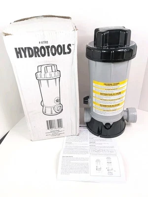 HYDROTOOLS #87502 Alimentador Automático de Cloro en Línea Clorador Swimline Nuevo Foto 1 de 4