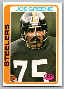 1978 TOPPS #295 'MEAN' JOE GREENE STEELERS - Picture 1 of 3