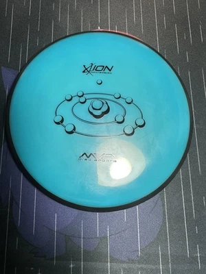 3rd Run Medium Mvp Ion blue 175g 9/10 never thrown Disc Golf Rare Pfn Textured - Image 1 of 2