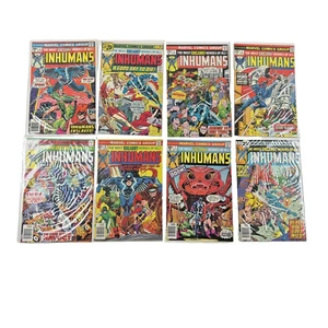Lote de 8 cómics de Inhumans #2, 3, 4, 5, 6, 7, 8, 10 (Marvel Comics, 1975) - Imagen 1 de 9