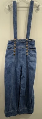 Anthropologie Pilcro Letterpress Широкие Штанины Джинсовая Подвеска Брюки Общий Размер 29 - Изображение 1 из 4