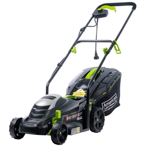 American Lawn Mower Company 50514 14" 11-Amp kabelgebundener Elektro-Rasenmäher, schwarz - Bild 1 von 9