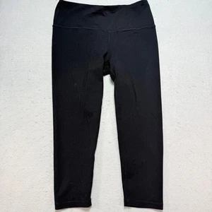 90 Degree by Reflex Damen XL Schwarz Cropped Leggings High Rise Activewear Athle - Bild 1 von 13