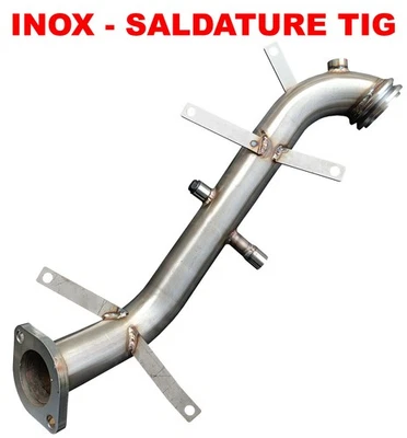 HOUSE TUNING Tubo Rimozione FAP DPF Downpipe Alfa Mito 1.6 Mjet 105 120 cv Euro 5 T6