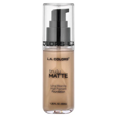 Truly Matte Foundation, CLM355 Medium Beige, 1.35 fl oz (40 ml) - Image 1 of 3