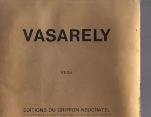 VASARELY. Volume II - 8 COLOR PHOTOGRAPHS. Du Griffon Neuchatel: 1971: OP ART - Picture 1 of 12