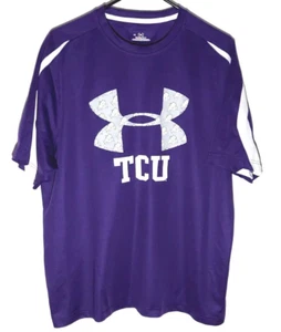 TCU Horned Frogs Shirt by Under Armour in Men's Size Large - Texas Christian - Picture 1 of 8