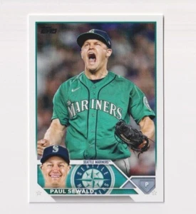(10) Paul Sewald 2023 TOPPS SERIES 1 BASE CARD LOT #207 SEATTLE MARINERS - Picture 1 of 1
