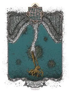 FAITH NO MORE silkscreened poster Bucharest 2009 by Marq Spusta - Picture 1 of 1
