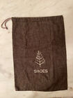 Four Seasons Memorabilia - Brown Dust Bag Shoes With Drawstring - 13” X 17”