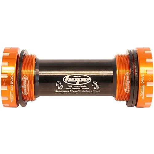 Hope DH Downhill MTB BSA Bottom Bracket 24mm Threaded 83mm - Orange - Brand New - Image 1 of 1