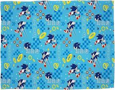 Sonic the Hedgehog Fleece Blanket Throw