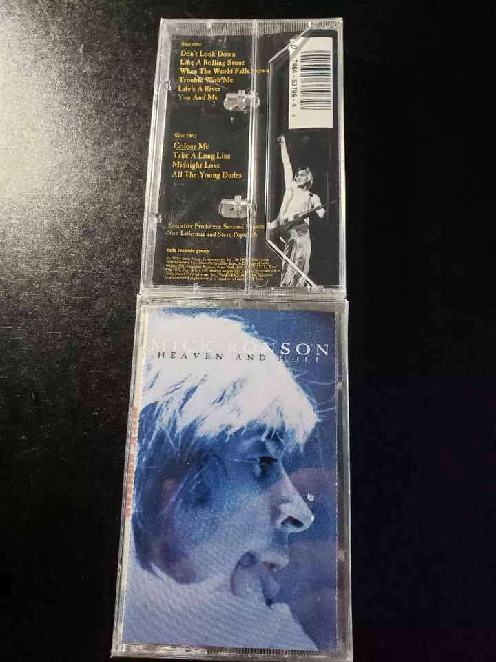Heaven and Hull Cassette Tape Mick Ronson brand new and factory sealed - Image 1 of 1