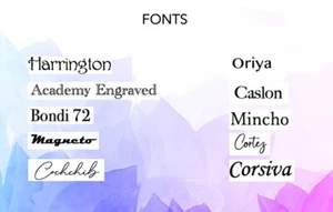 Wedding Table Numbers 4x6" Custom Framed Options - Picture 1 of 8