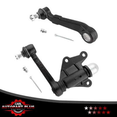 2pcs Front Steering Idler and Pitman Arms for Toyota 4Runner Pickup 4WD - Image 1 of 4
